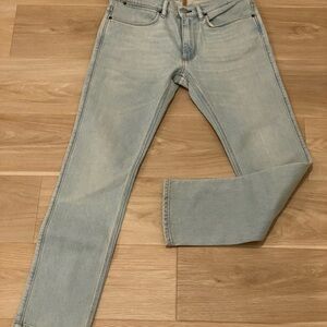 Acne Studios Bla Konst Floragatan 13 Stockholm Max Slim Fit Jeans Light Blue